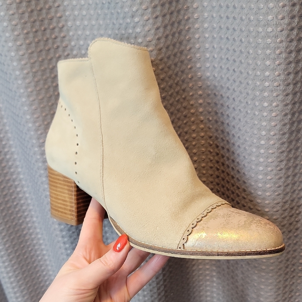 Silent D "Moneybag" Chantilly Boots Booties Size 41